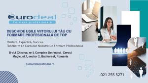 Eurodeal: Transformând Visurile în Realitate prin Cursurile Sale de COMPETENTE ANTREPRENORIALE AUTORIZATE